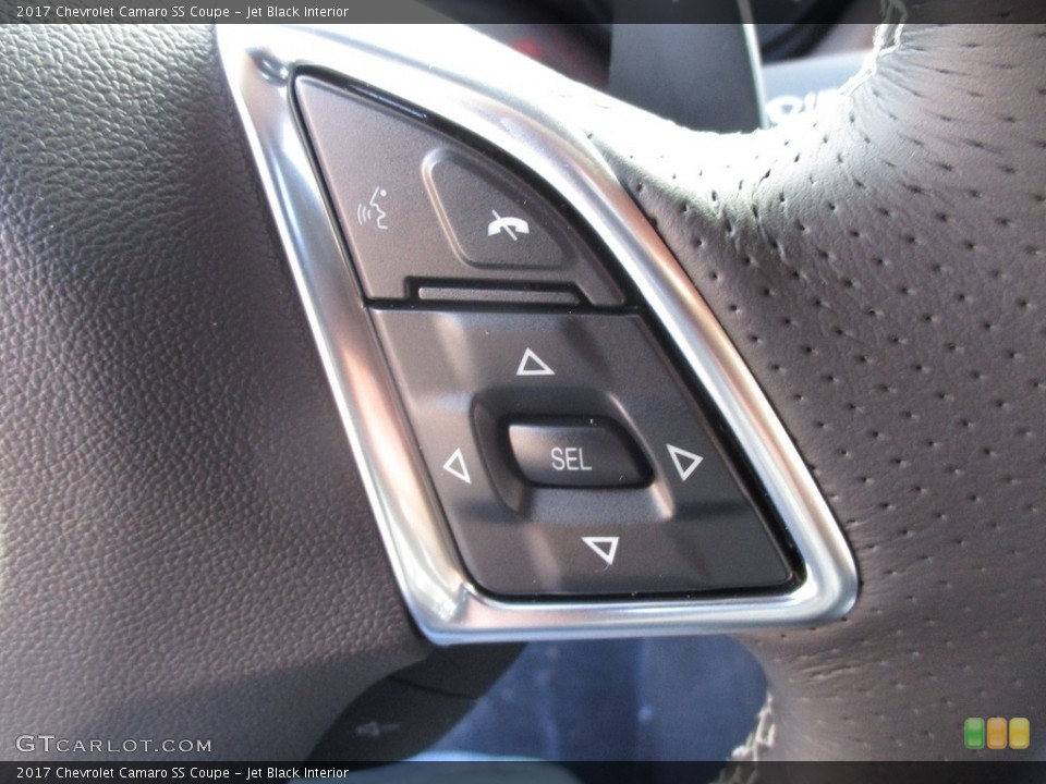 Jet Black Interior Controls for the 2017 Chevrolet Camaro SS Coupe #117381487