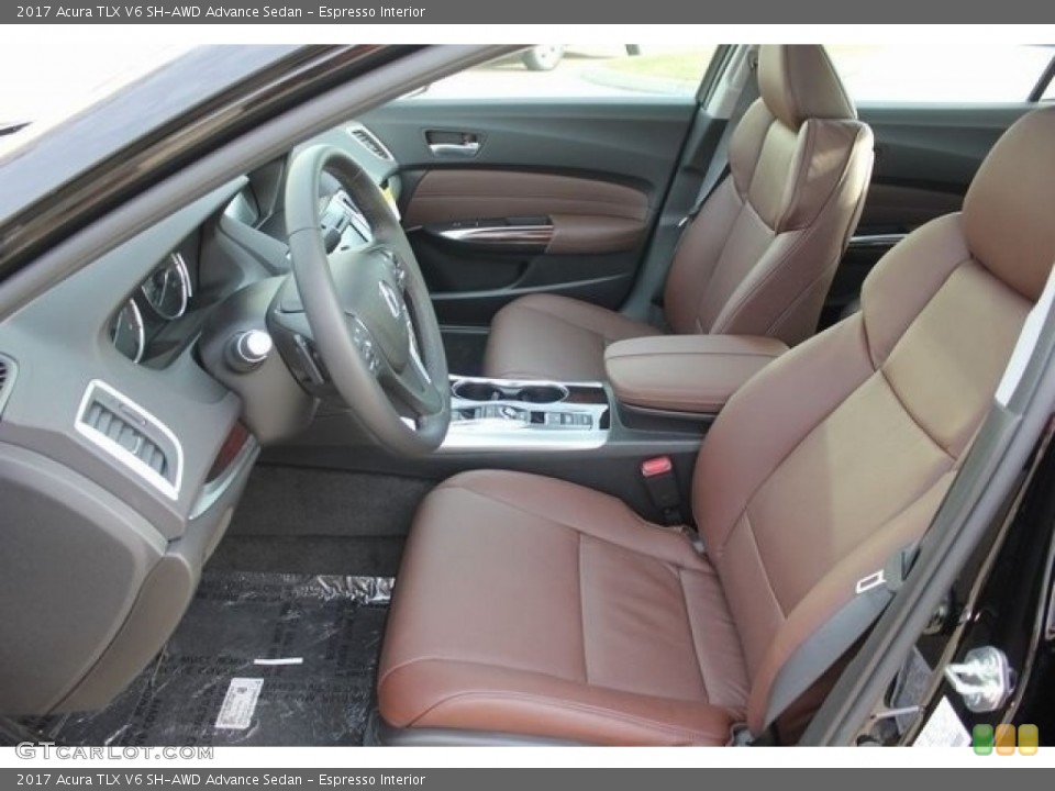 Espresso Interior Photo for the 2017 Acura TLX V6 SH-AWD Advance Sedan #117390361