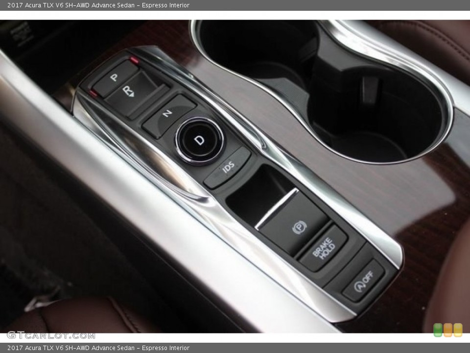 Espresso Interior Controls for the 2017 Acura TLX V6 SH-AWD Advance Sedan #117390424