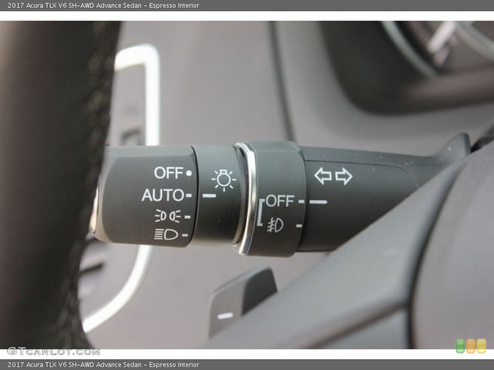 Espresso Interior Controls for the 2017 Acura TLX V6 SH-AWD Advance Sedan #117390442