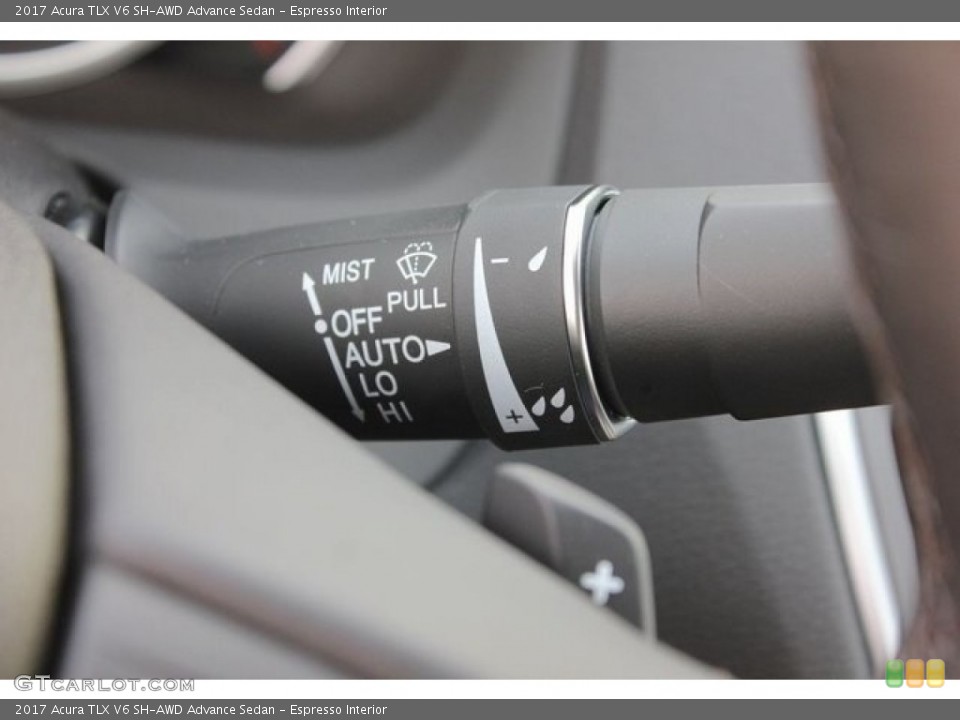 Espresso Interior Controls for the 2017 Acura TLX V6 SH-AWD Advance Sedan #117390448