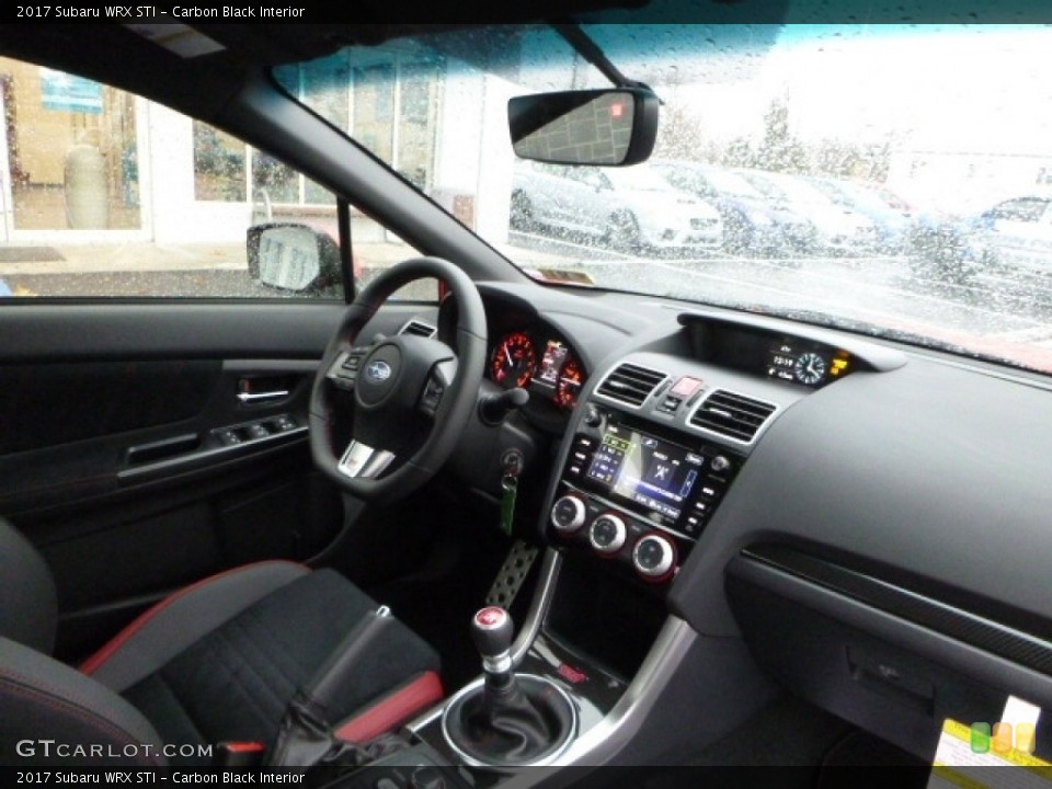 Carbon Black Interior Dashboard for the 2017 Subaru WRX STI #117393551