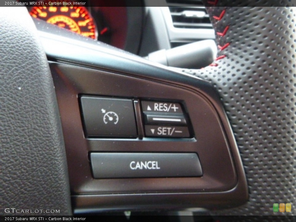 Carbon Black Interior Controls for the 2017 Subaru WRX STI #117393842