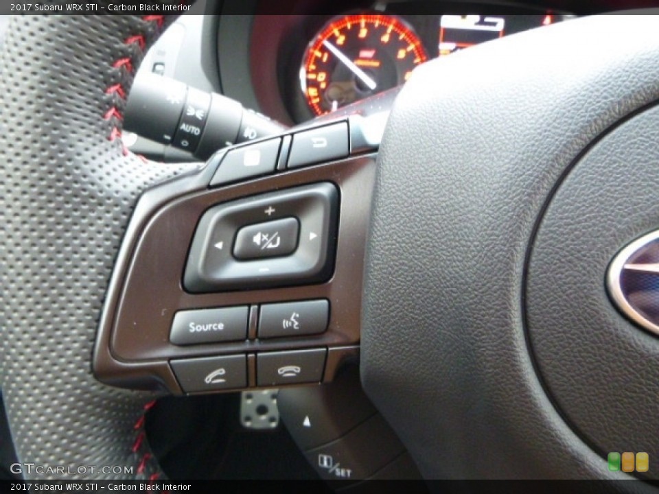 Carbon Black Interior Controls for the 2017 Subaru WRX STI #117393869