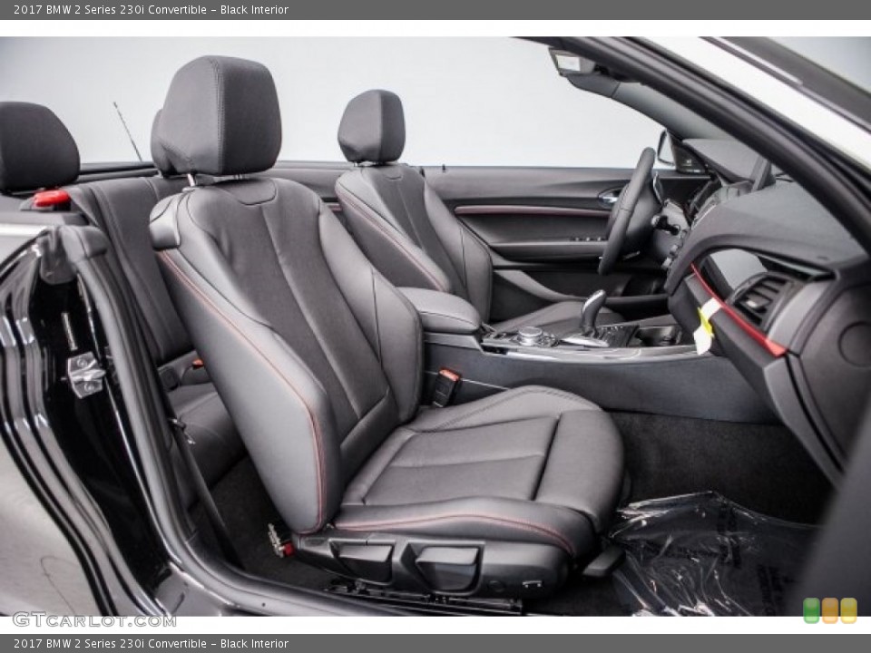 Black Interior Photo for the 2017 BMW 2 Series 230i Convertible #117405866