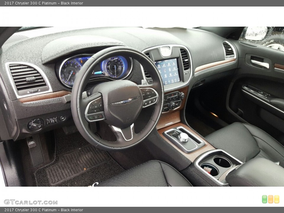 Black Interior Photo for the 2017 Chrysler 300 C Platinum #117420557
