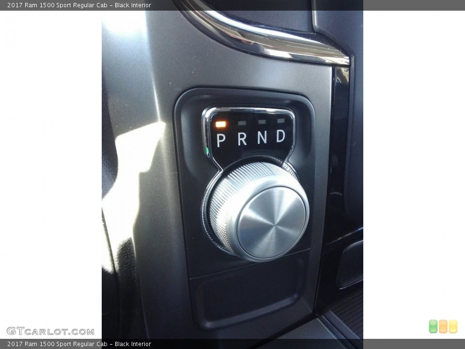 Black Interior Transmission for the 2017 Ram 1500 Sport Regular Cab #117426575