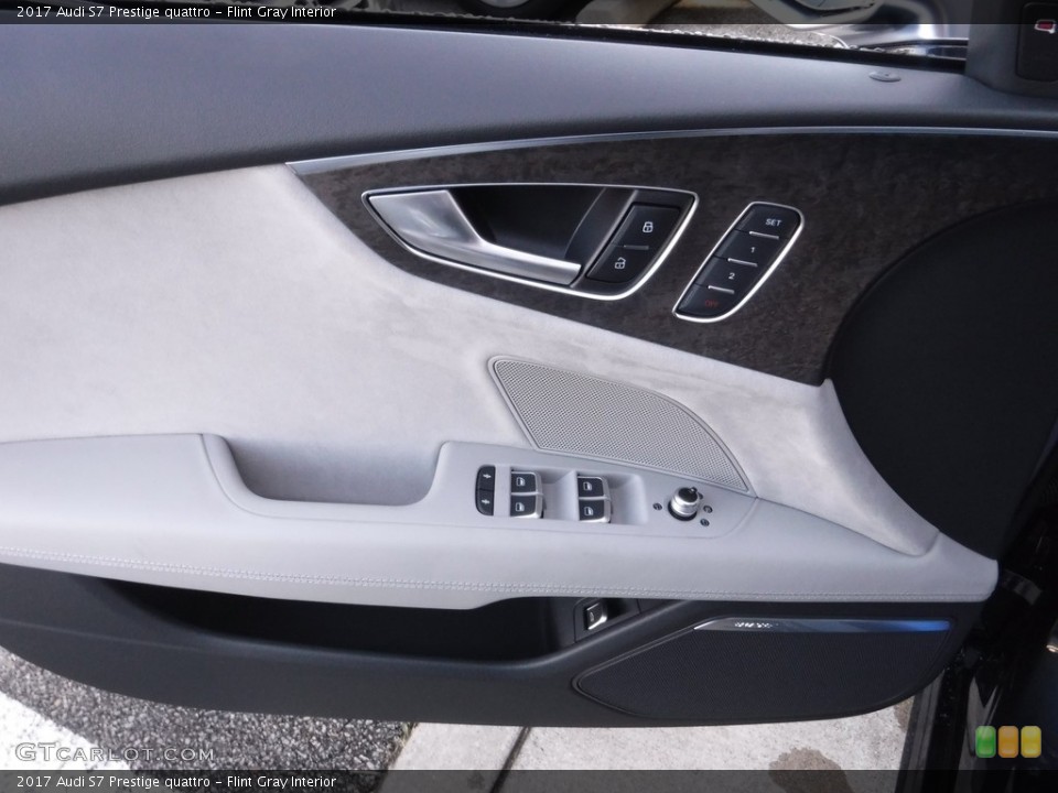 Flint Gray Interior Door Panel for the 2017 Audi S7 Prestige quattro #117429062