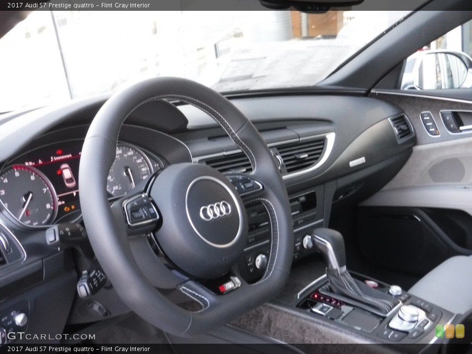 Flint Gray Interior Dashboard for the 2017 Audi S7 Prestige quattro #117429122