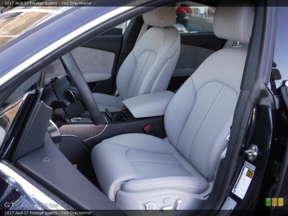 Flint Gray 2017 Audi S7 Interiors