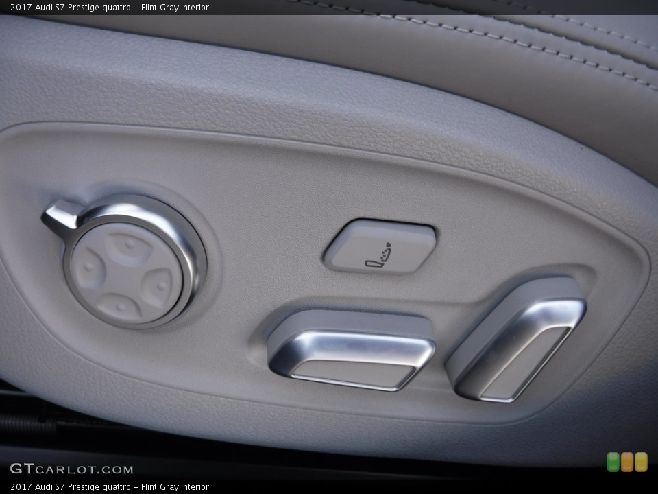Flint Gray Interior Controls for the 2017 Audi S7 Prestige quattro #117429161