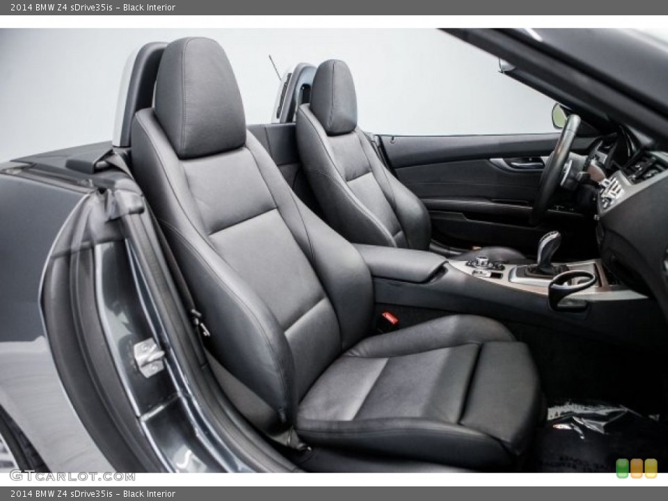 Black Interior Front Seat for the 2014 BMW Z4 sDrive35is #117430298