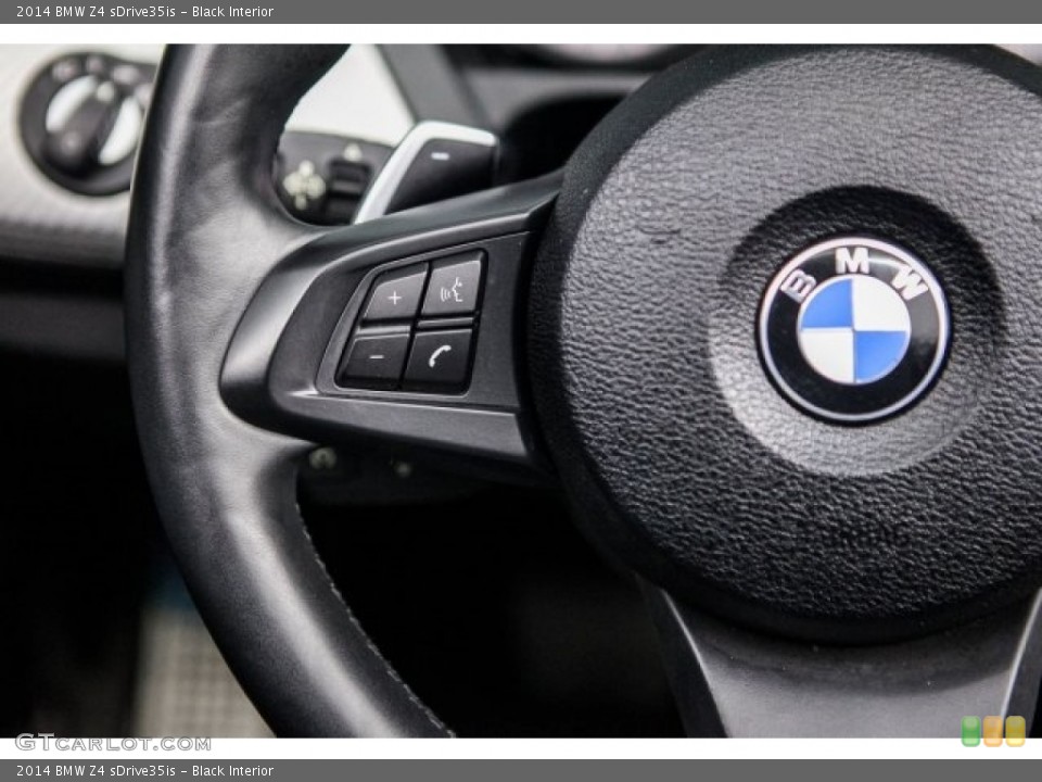 Black Interior Controls for the 2014 BMW Z4 sDrive35is #117430325