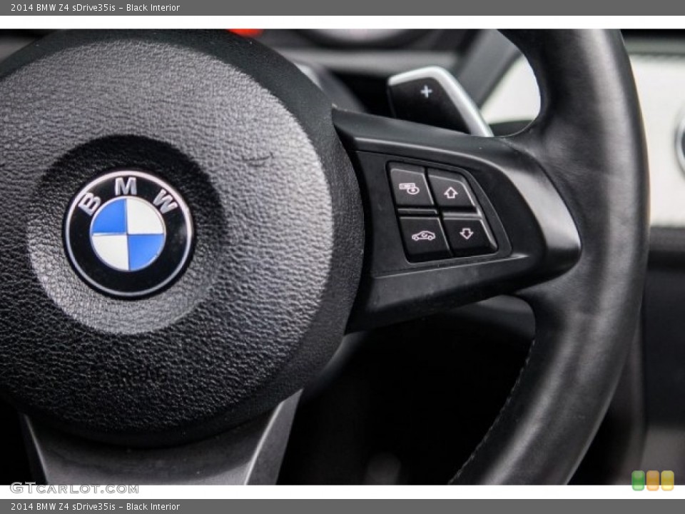 Black Interior Controls for the 2014 BMW Z4 sDrive35is #117430340