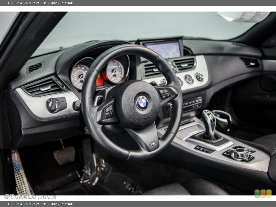 Black Interior Dashboard for the 2014 BMW Z4 sDrive35is #117430352