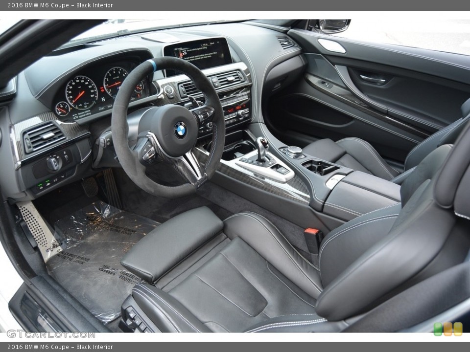 Black Interior Photo for the 2016 BMW M6 Coupe #117442488