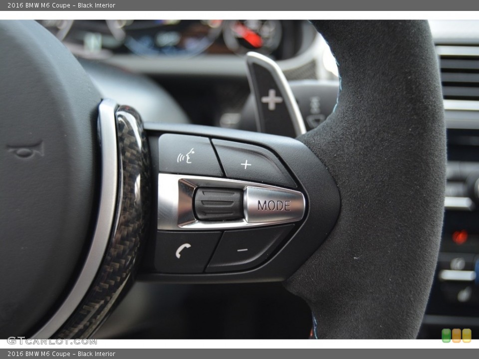 Black Interior Controls for the 2016 BMW M6 Coupe #117442695