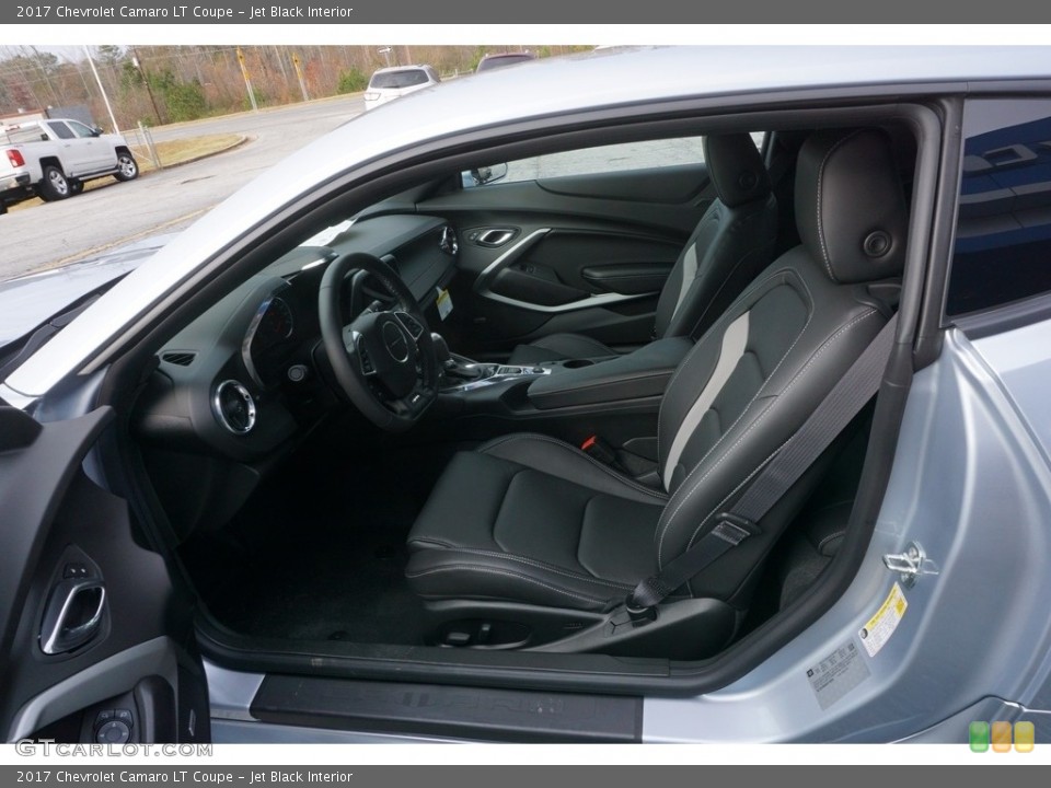 Jet Black Interior Front Seat for the 2017 Chevrolet Camaro LT Coupe #117443922
