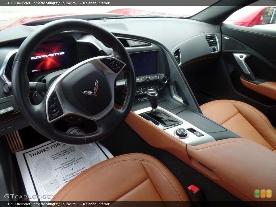 Kalahari Interior Front Seat for the 2015 Chevrolet Corvette Stingray Coupe Z51 #117446791