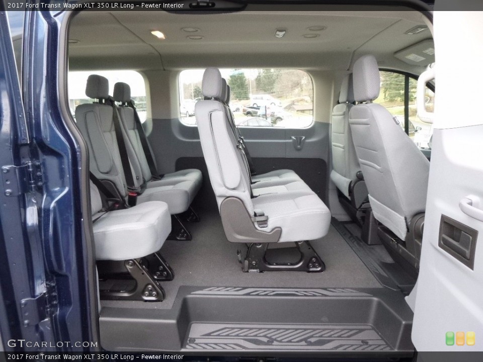 Pewter Interior Photo for the 2017 Ford Transit Wagon XLT 350 LR Long #117447693