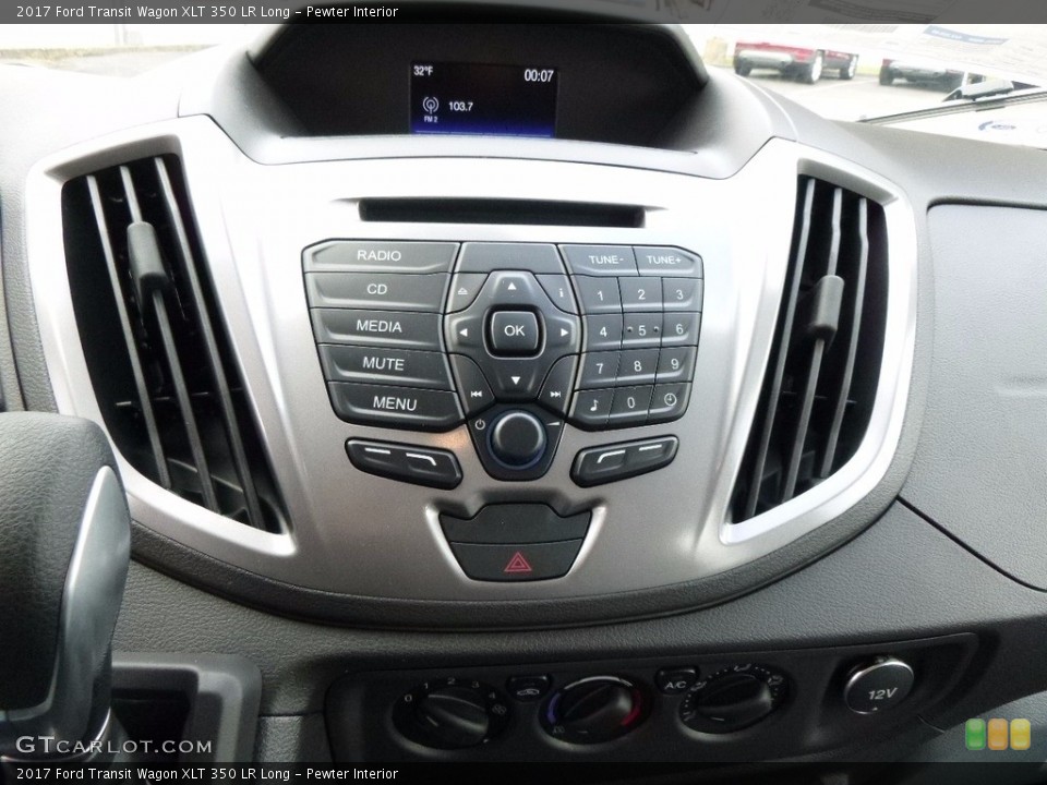 Pewter Interior Controls for the 2017 Ford Transit Wagon XLT 350 LR Long #117447993