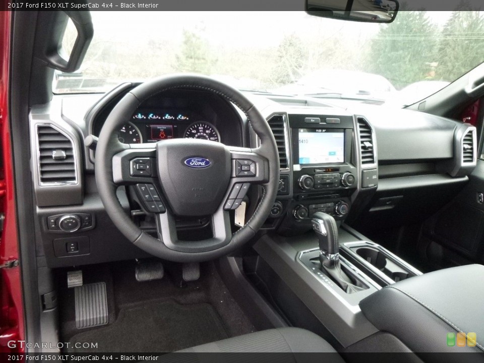 Black Interior Photo for the 2017 Ford F150 XLT SuperCab 4x4 #117448224