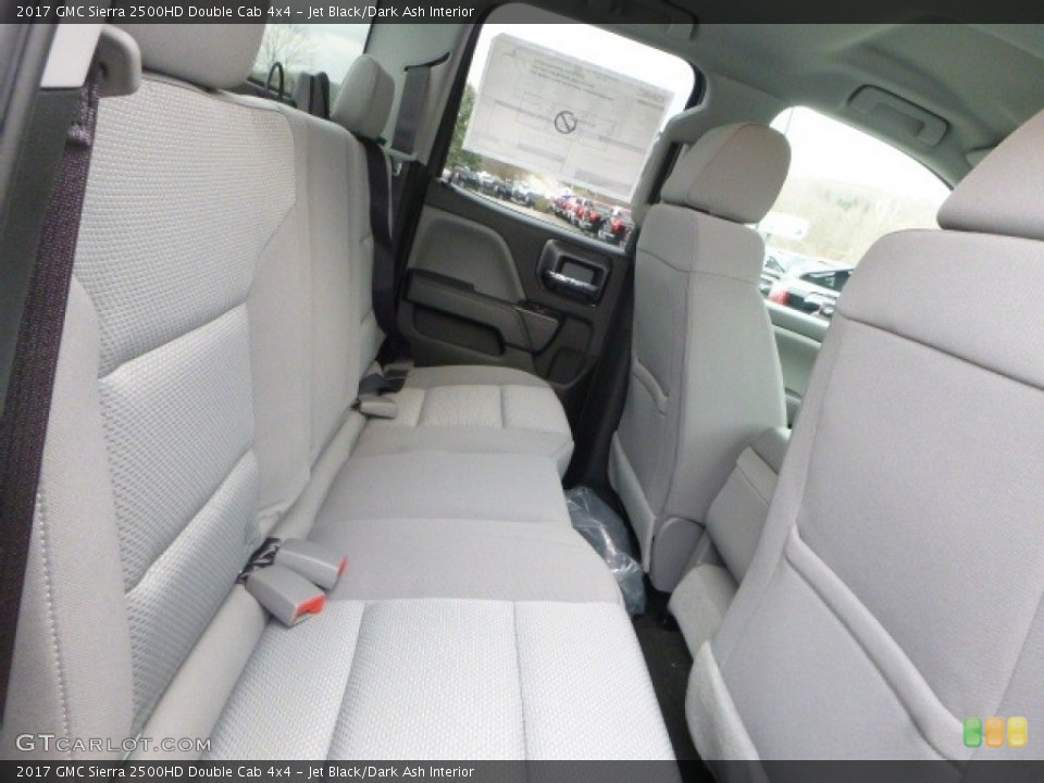 Jet Black/Dark Ash Interior Rear Seat for the 2017 GMC Sierra 2500HD Double Cab 4x4 #117453366