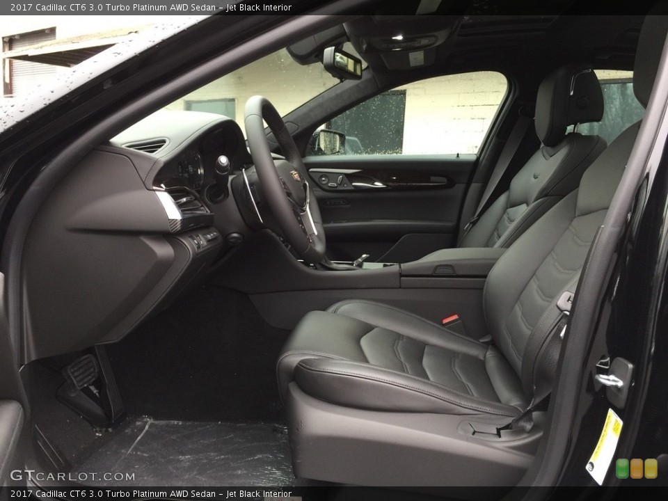 Jet Black Interior Photo for the 2017 Cadillac CT6 3.0 Turbo Platinum AWD Sedan #117463166