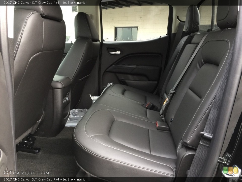 Jet Black Interior Rear Seat for the 2017 GMC Canyon SLT Crew Cab 4x4 #117463685