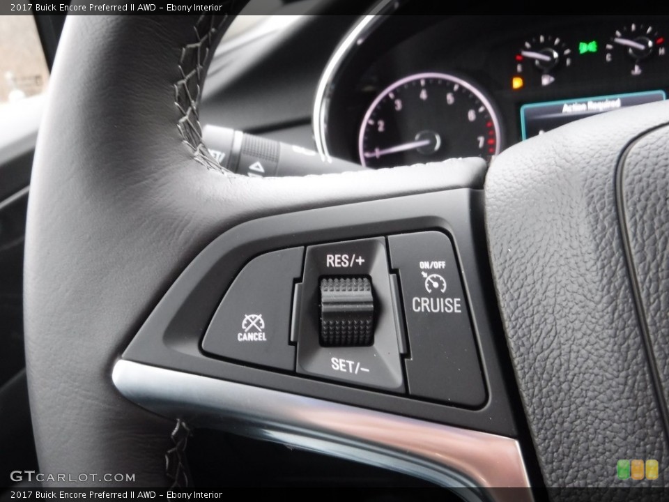 Ebony Interior Controls for the 2017 Buick Encore Preferred II AWD #117463736
