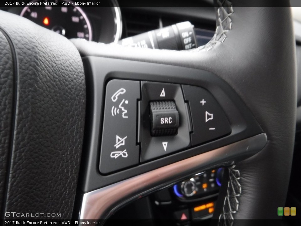 Ebony Interior Controls for the 2017 Buick Encore Preferred II AWD #117463757