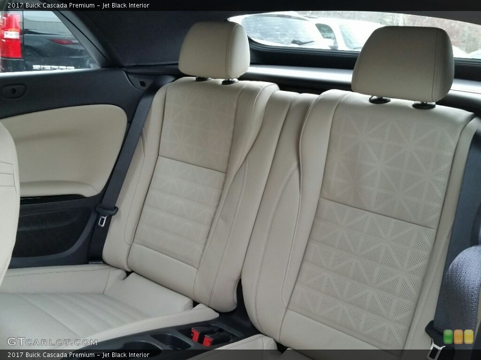 Jet Black Interior Rear Seat for the 2017 Buick Cascada Premium #117468893