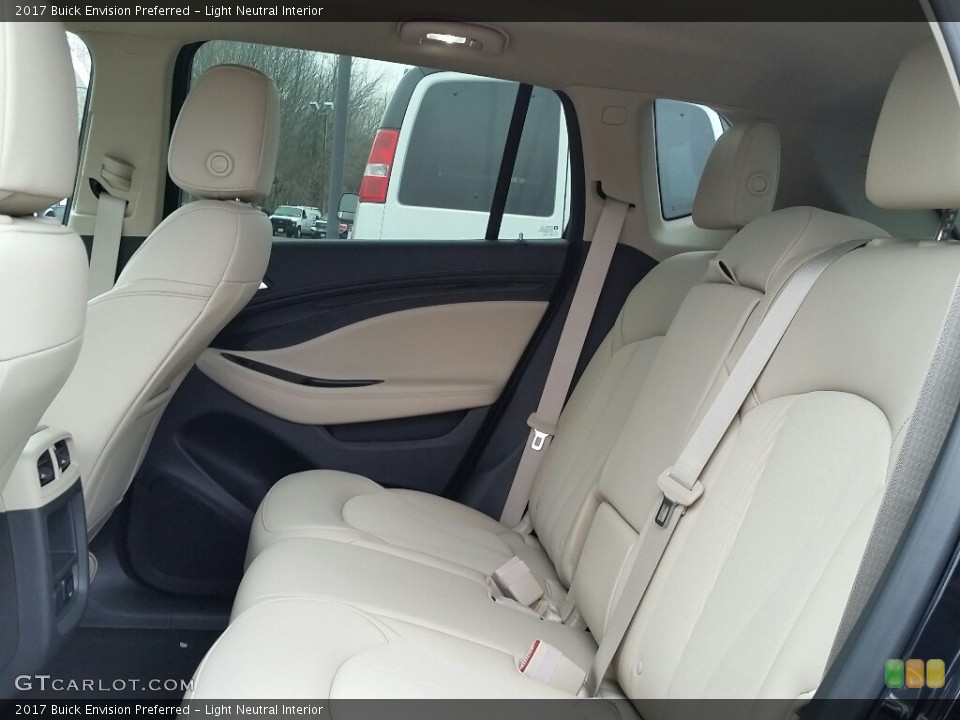 Light Neutral Interior Rear Seat for the 2017 Buick Envision Preferred #117469220