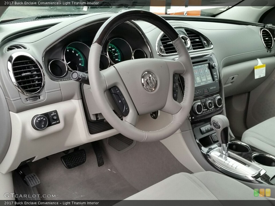 Light Titanium Interior Photo for the 2017 Buick Enclave Convenience #117472220