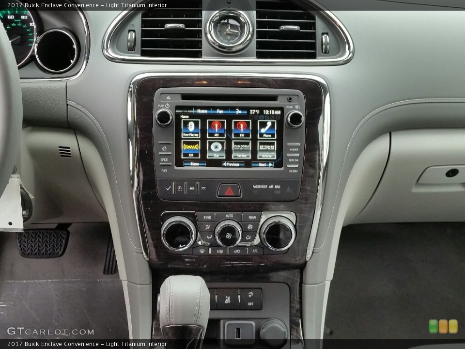 Light Titanium Interior Controls for the 2017 Buick Enclave Convenience #117473255