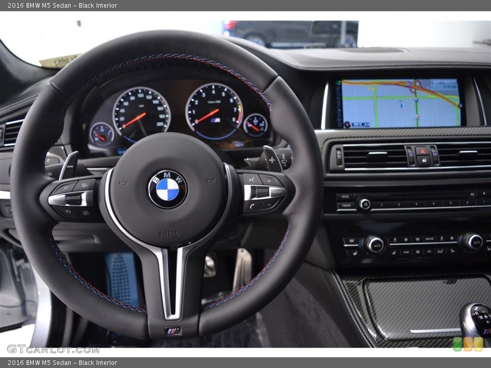 Black Interior Dashboard for the 2016 BMW M5 Sedan #117476788