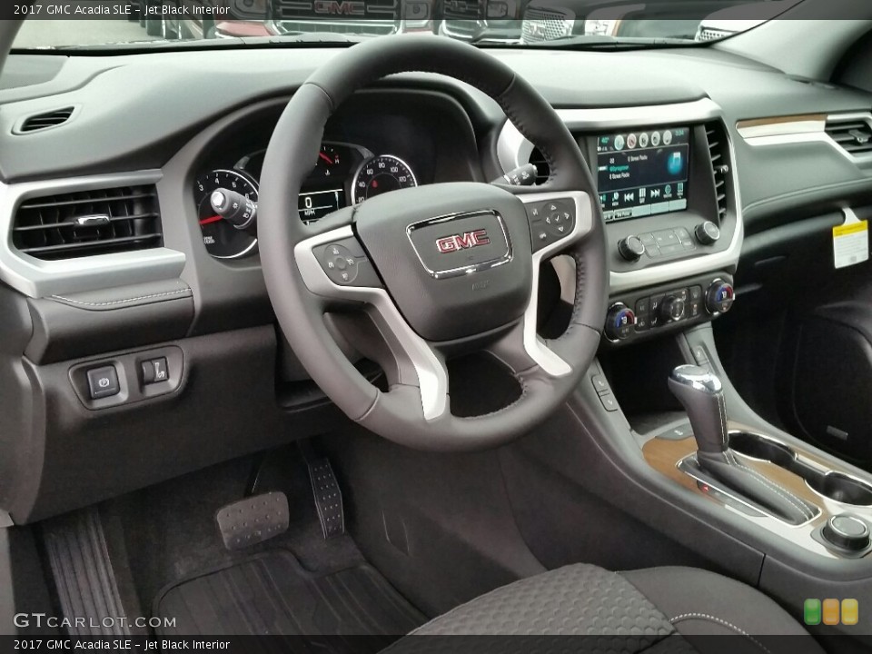 Jet Black Interior Photo for the 2017 GMC Acadia SLE #117476795