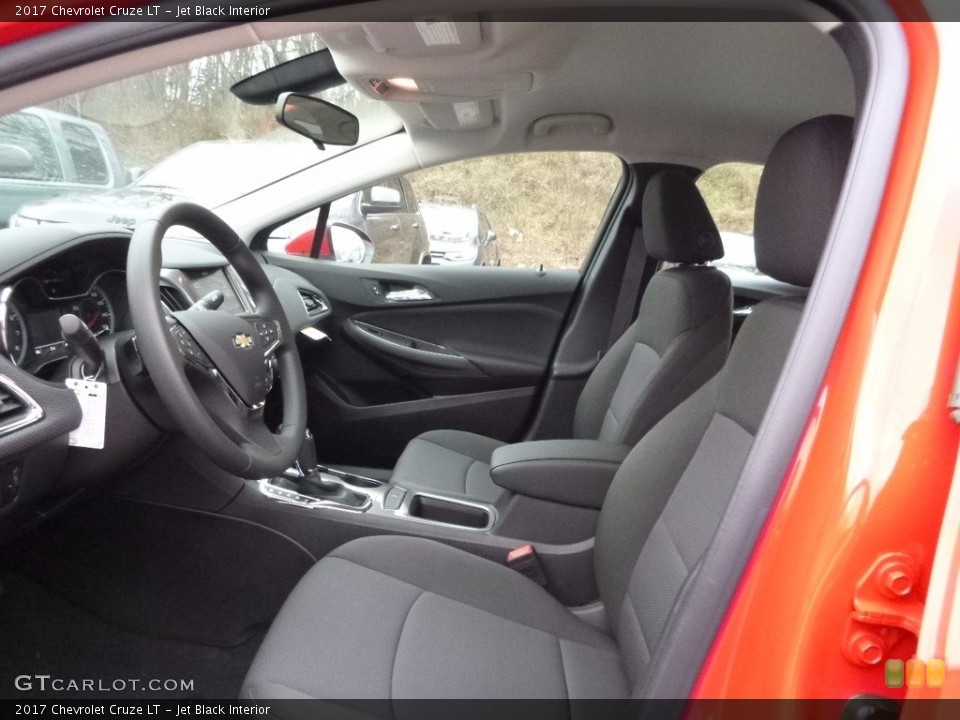 Jet Black Interior Front Seat for the 2017 Chevrolet Cruze LT #117480509