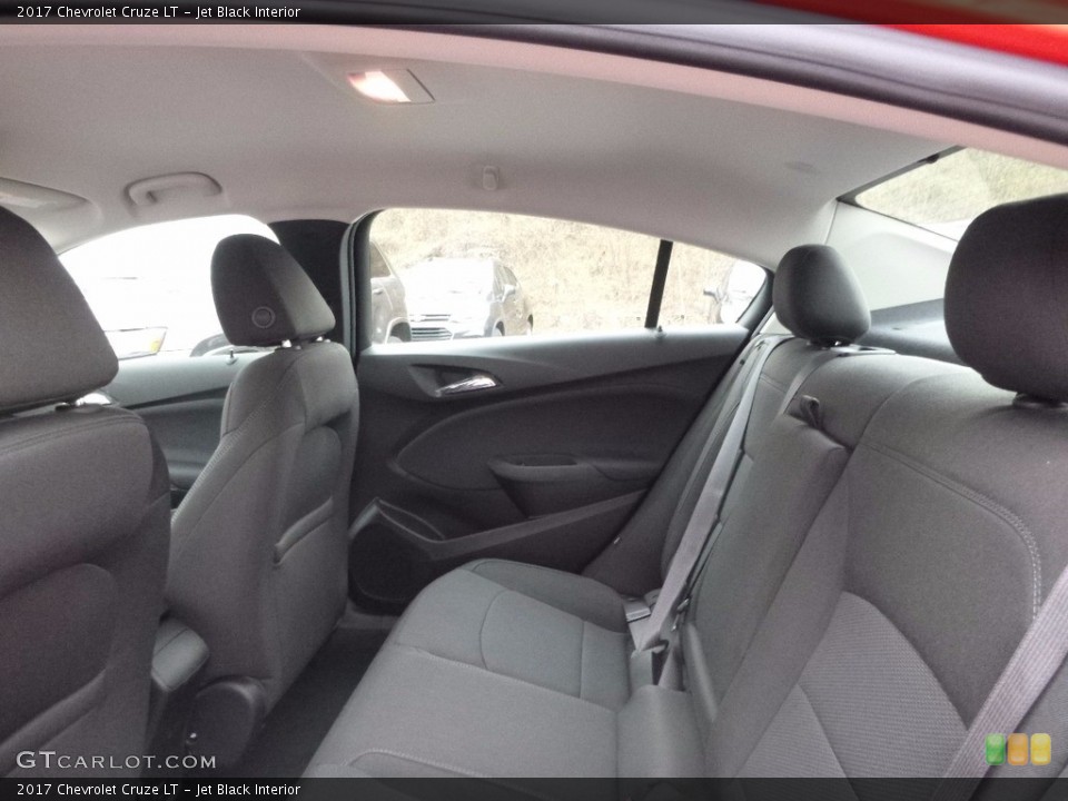 Jet Black Interior Rear Seat for the 2017 Chevrolet Cruze LT #117480533