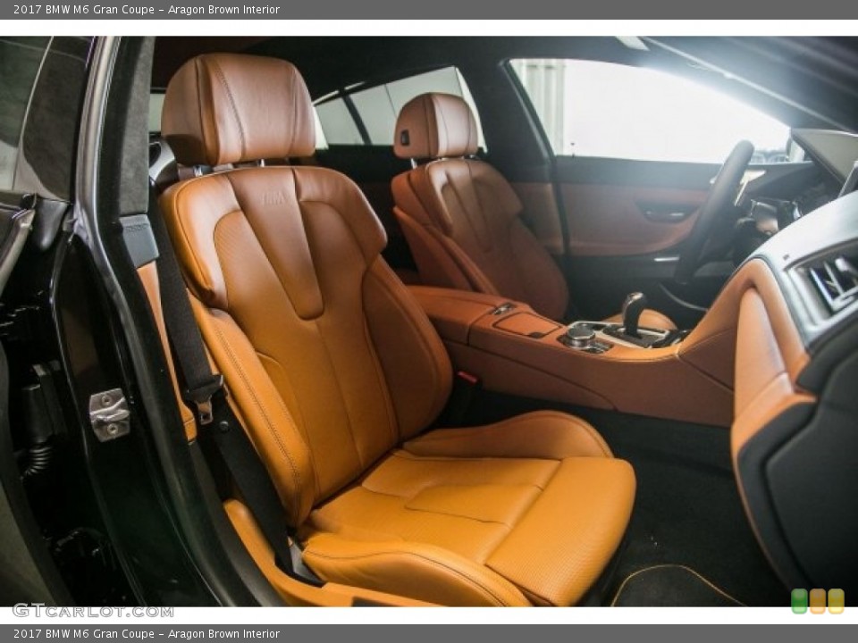 Aragon Brown Interior Photo for the 2017 BMW M6 Gran Coupe #117480634