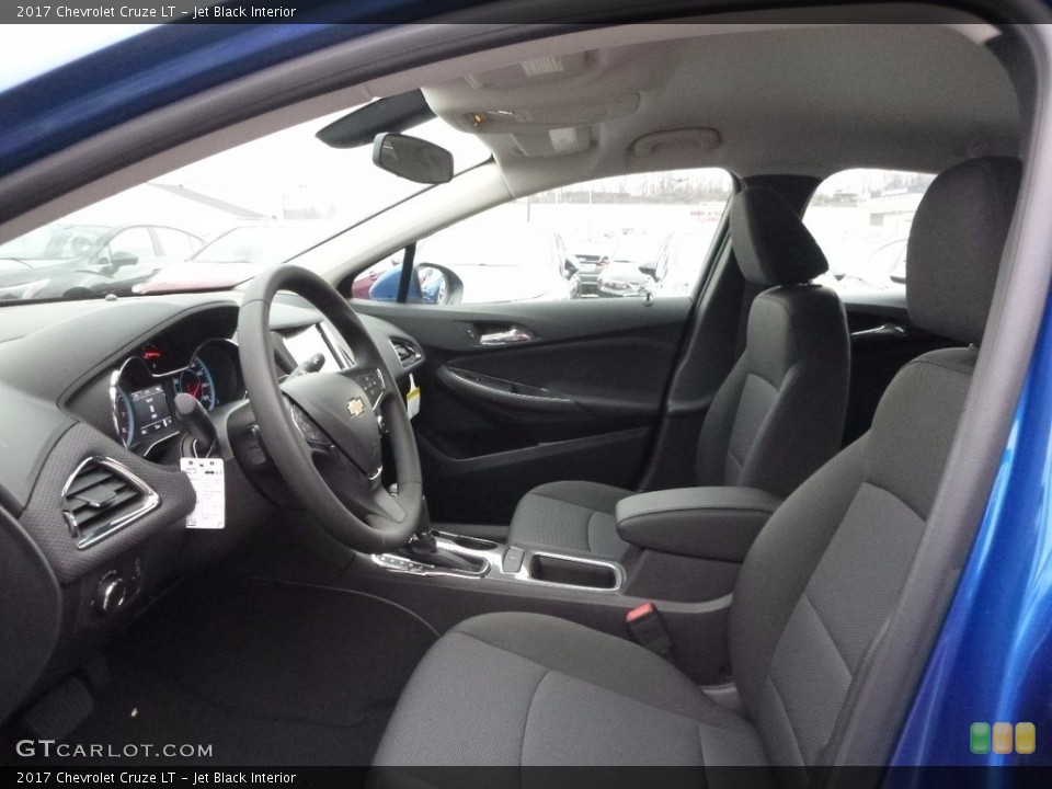 Jet Black Interior Front Seat for the 2017 Chevrolet Cruze LT #117481049