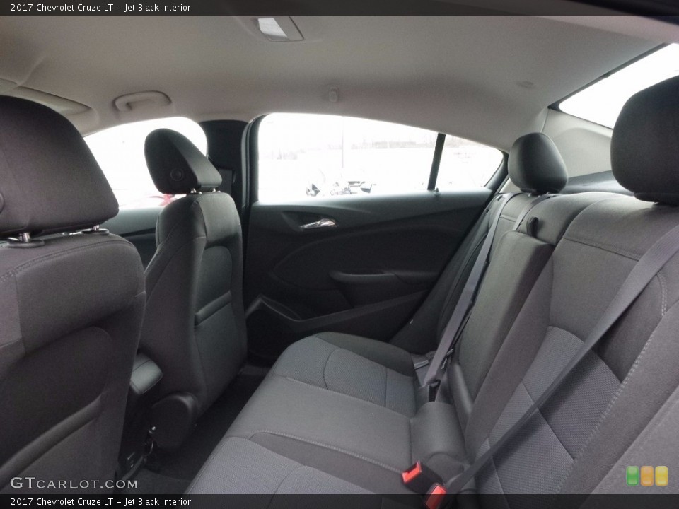 Jet Black Interior Rear Seat for the 2017 Chevrolet Cruze LT #117481073