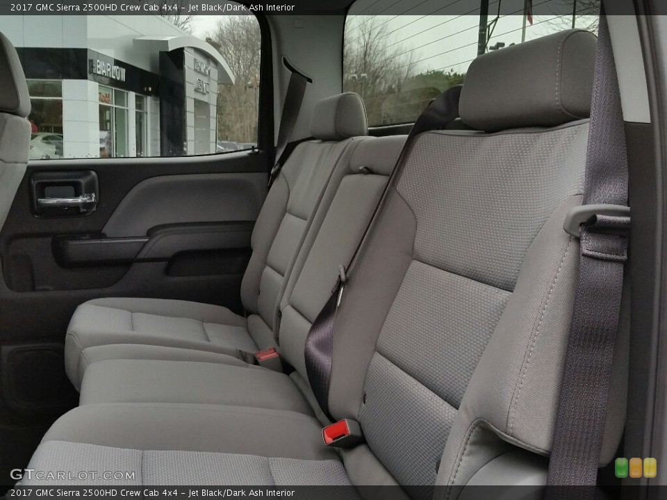 Jet Black/Dark Ash Interior Rear Seat for the 2017 GMC Sierra 2500HD Crew Cab 4x4 #117481757