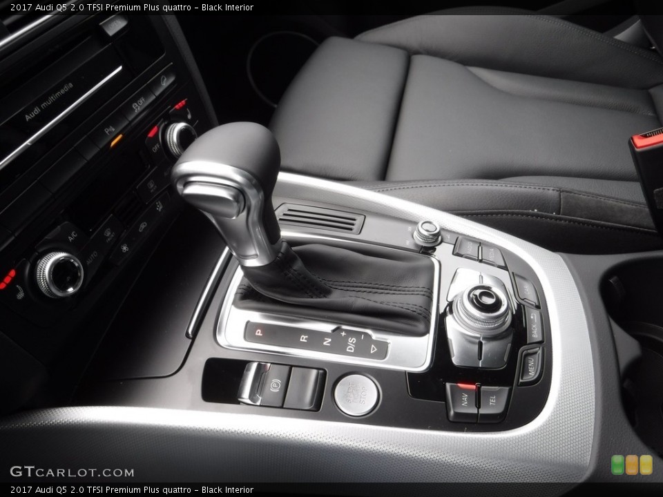Black Interior Transmission for the 2017 Audi Q5 2.0 TFSI Premium Plus quattro #117488813