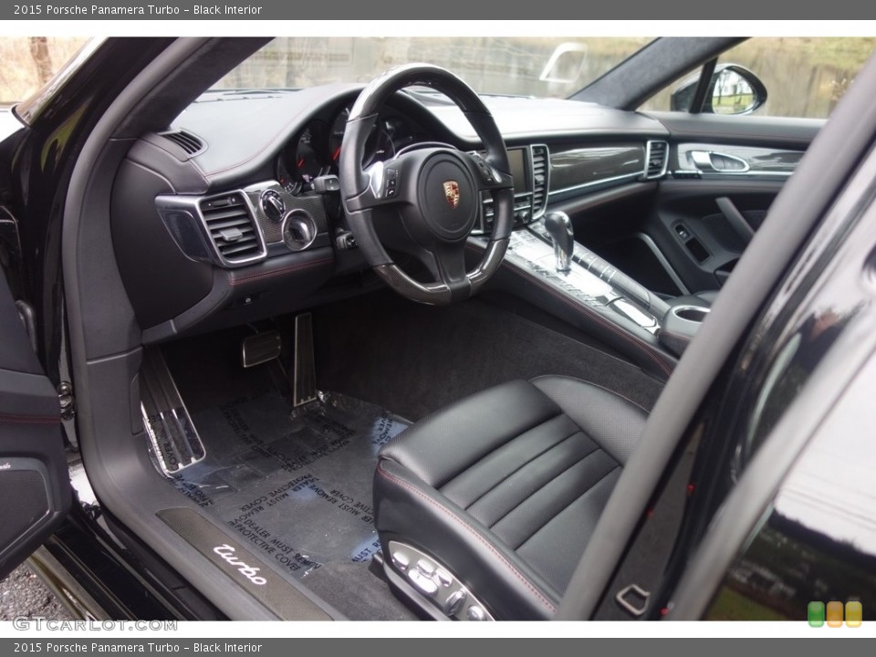 Black Interior Photo for the 2015 Porsche Panamera Turbo #117500728