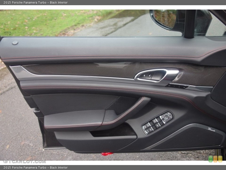 Black Interior Door Panel for the 2015 Porsche Panamera Turbo #117500743