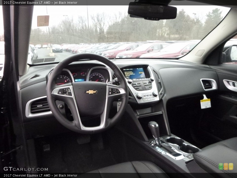 Jet Black Interior Photo for the 2017 Chevrolet Equinox LT AWD #117506713