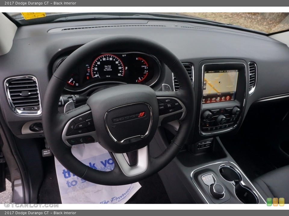 Black Interior Dashboard for the 2017 Dodge Durango GT #117510649