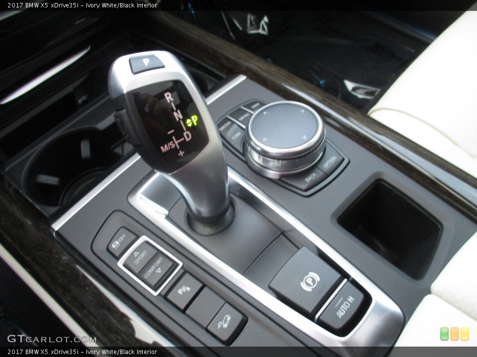 Ivory White/Black Interior Transmission for the 2017 BMW X5 xDrive35i #117511787