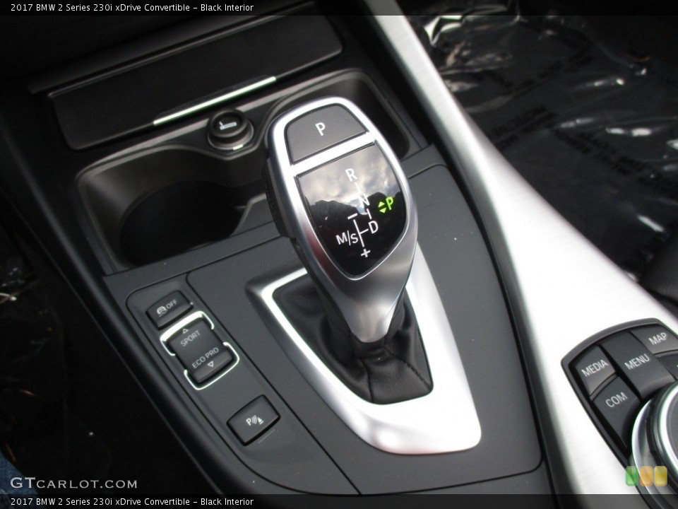 Black Interior Transmission for the 2017 BMW 2 Series 230i xDrive Convertible #117513358